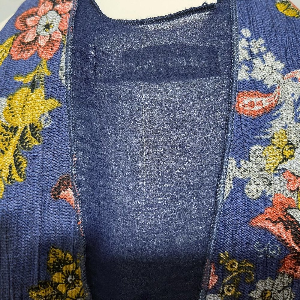 Bishop + Young Medium Cutout Floral Neck tie Tank Top - Picture 7 of 7